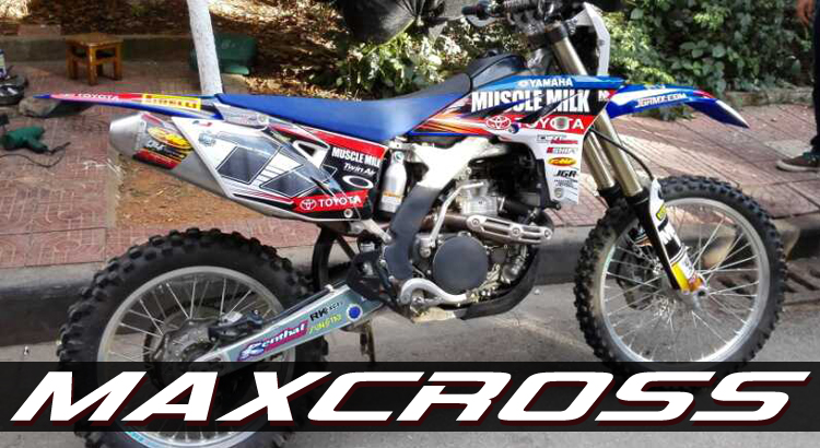 YAMAHA WR450F 2012-2015 YZ250F 2010-2013 ' MUSCLE MILK STYLE